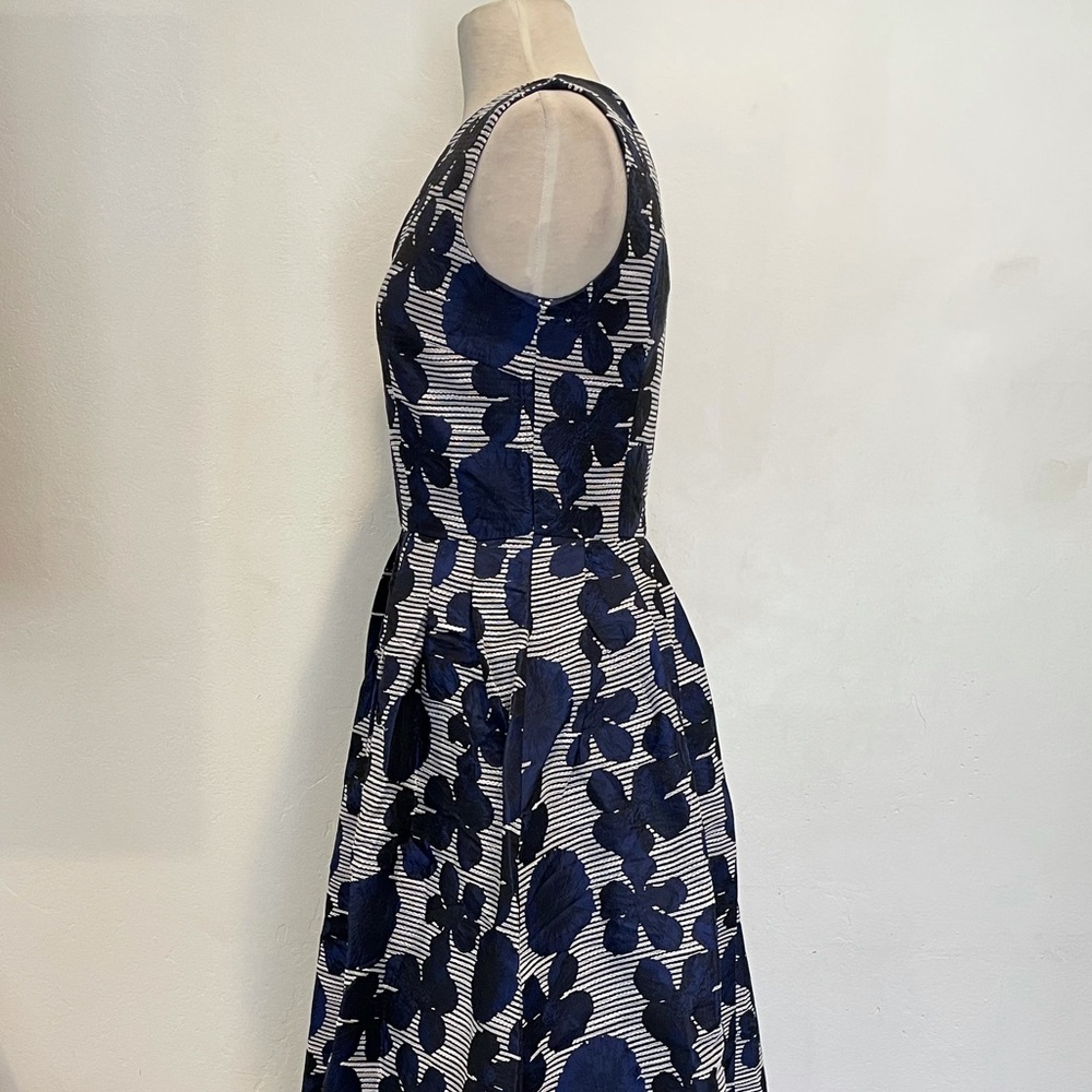 Floral Sleeveless Ballgown Formal Dress Prom Dance - Picture 12 of 15